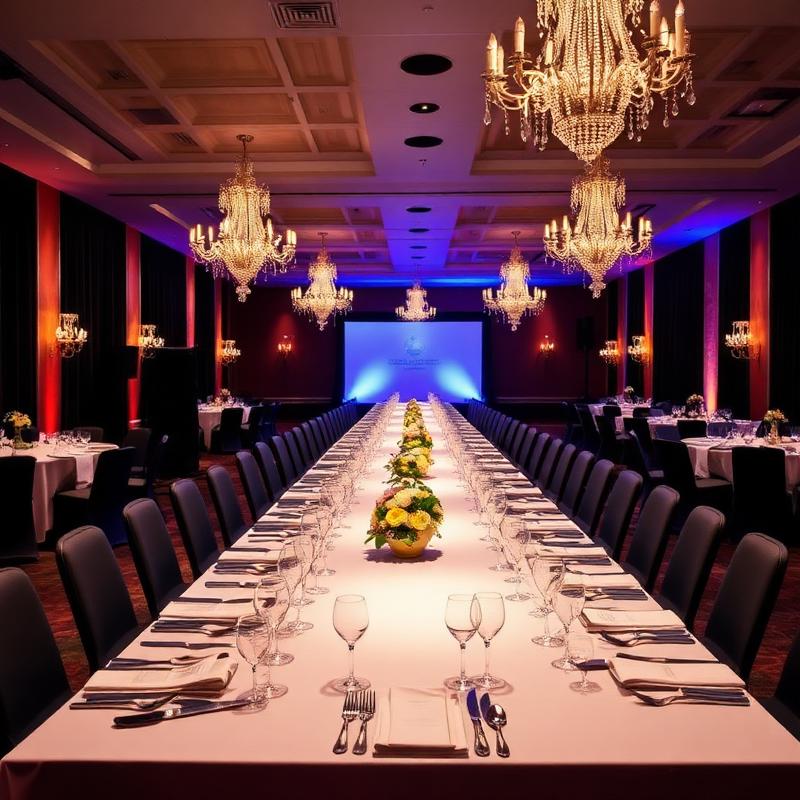 Elegant corporate banquet